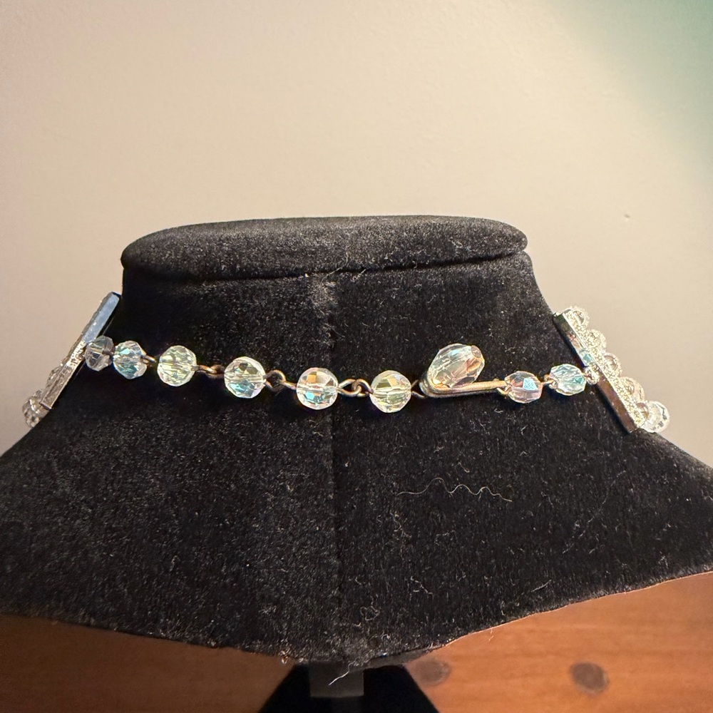 Vintage Aurora Crystal Jewelry Set - Picture 3 of 12